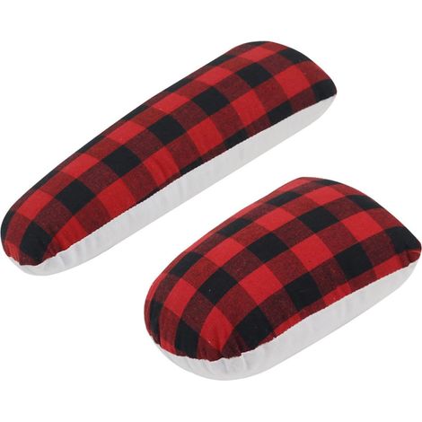 Coussin De Repassage Forme Jambon - 1 Pièce - Lin Et Coton - Pour Manches Et Coutures Courbes - Tailleur Et Couture - 27x7x5cm (1/5)