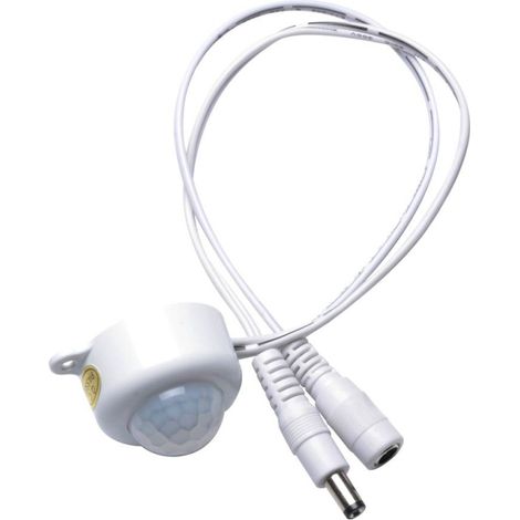 Detector de movimiento infrarrojo PIR de 5-24 V CC, 12 V, 5 A, para tiras de LED.