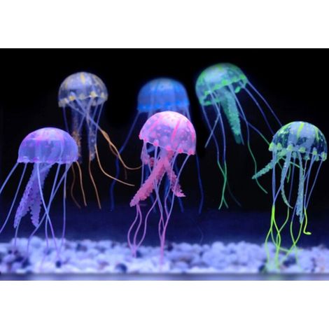 Méduses lumineuses, simulation de méduses, décoration d'aquarium, Lands