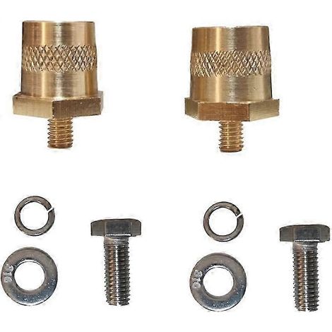 Adaptateurs pour bornes de batterie (1 paire), bornes M6, pinces pour bornes de batterie pour batteries lithium-ion de voiture (NEUF)