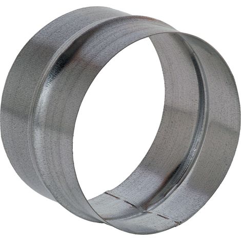 Aldes – Raccord mâle galva Ø80 – Réducteur et manchon VMC – Connexion entre conduits femelles – Pour installations de ventilation