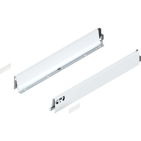 Blum TANDEMBOX Zarge, Höhe M 83 mm, NL 600 mm, links/rechts, für TANDEMBOX intivo/antaro, seidenweiss (1/2)