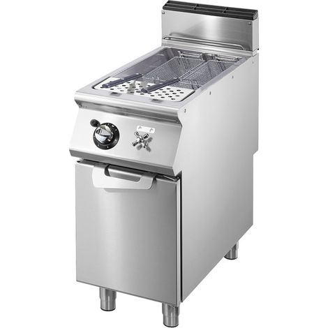 Cuisseur à pâtes gaz, 1 bac GN 2/3, capacité 1x 26 litres - VIRTUS