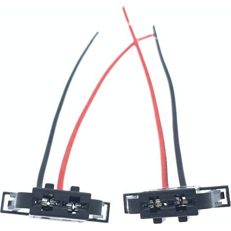 Connecteur de résistance 2P pour module de moteur de ventilation de climatisation (JB2112-2P) compatible avec les modèles Bora, Passat, Audi, Skoda et Lavida.