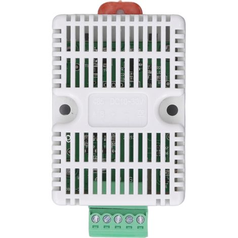 Capteur de température et d'humidité RS485 communication, module transmetteur pour montage sur rail 35mm, alimentation DC10-30V. (1/5)
