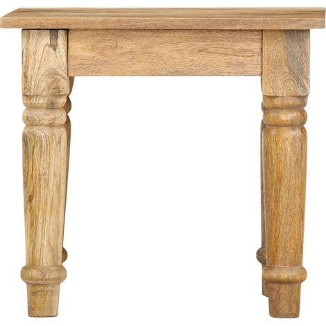 Maison Exclusive - Beistelltisch 43×43×40 cm Massivholz Mango