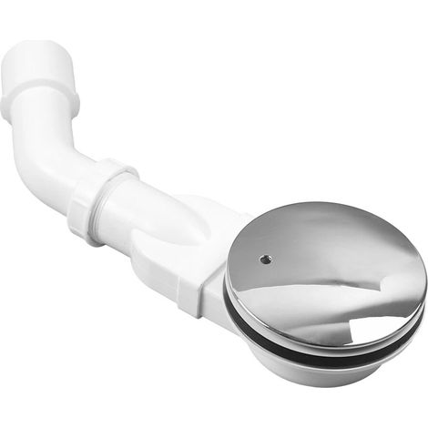 Bonde de douche 90 mm, plate, à siphon avec filtre anti-odeurs et filtre à cheveux (livraison DHL) (1/5)