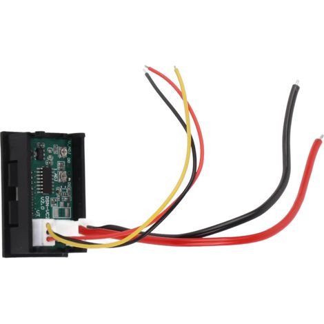 Voltmètre de courant numérique LED rouge et bleu, ampèremètre à double affichage DC0 à 100V 50A (1/5)