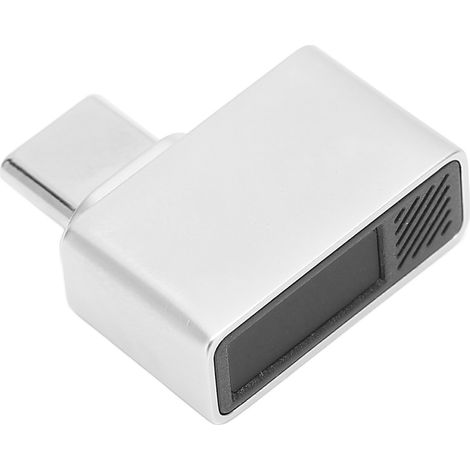 Lecteur d'empreintes digitales Type C, reconnaissance en 0,5 s, détection à 360°, compatible avec Windows 7, 8, 10 et 11. (1/5)