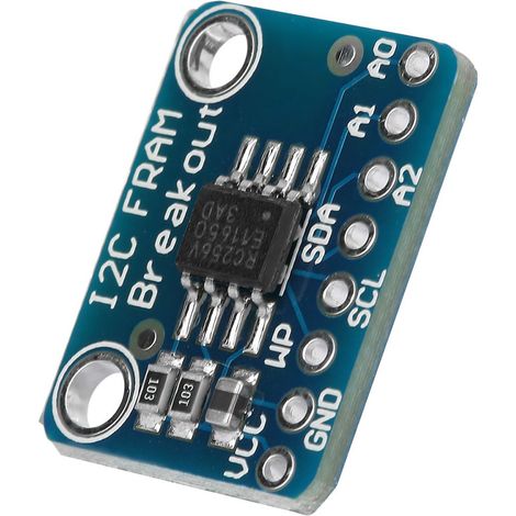 Module Mémoire Fram 32ko I2c Non Volatile Pour Enregistrement Données Faible Puissance Lot De 1 (1/5)