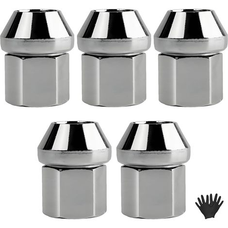 M14x1.5 Écrous de roue Avant Arrière pour L550 L359 L538 1.5L 2.0L 2.2L 3.2L 21mm écrou de roue col conique fermé HEX LR001381 Écrous de Roue Conique Écrou de Roue (1/5)