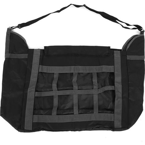 Sac de rangement de chaume d'herbe flétrie en tissu Oxford 600D de grande capacité pour l'approvisionnement d'alimentation de chèvres de chevaux