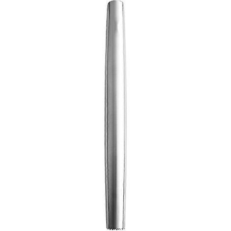 Lot de 2 rouleaux à pâtisserie en acier inoxydable argenté pour la pâte à raviolis (1/5)