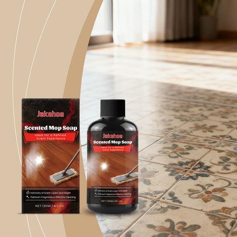Scented mop cleaner, multi-material floor cleaner, removes stains and shine, cleans solid wood and ceramic tiles -- 120ml -- BIEMMEDUE (1/5)