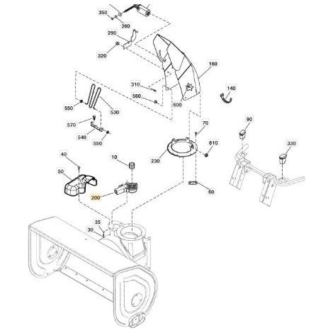 ORIGINAL STIGA AUSLAUFROTATORMOTOR – 1812-2735-01