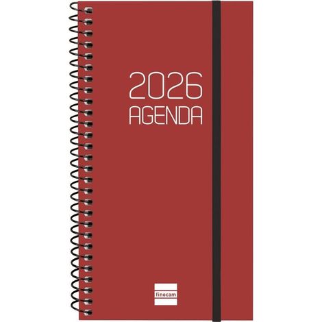 AGENDA ANUAL 2026 OPAQUE E9 SV BURDEOS