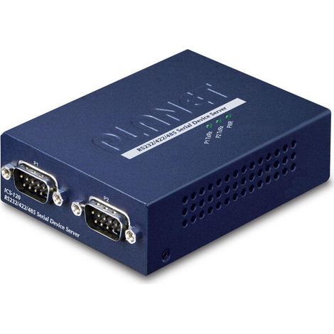 PLANET 2-Port RS232/422/485 Serial servidor serie