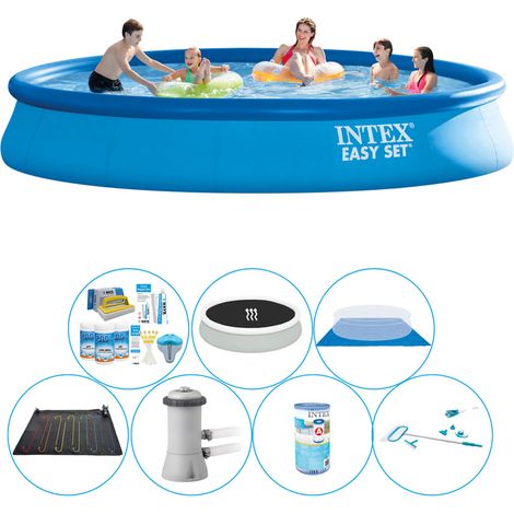 Intex Piscine Easy Set Ronde - 457x84 cm - 7-pièces  S20278 (1/5)