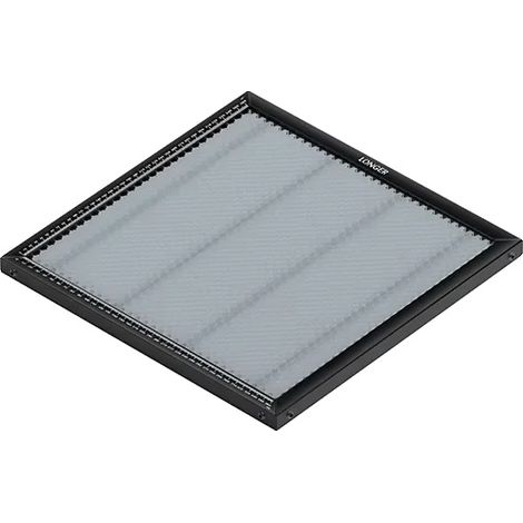 Mesa de trabajo con estructura de panal, extracción eficiente de humos, construcción duradera, 400x400 mm (1/2)