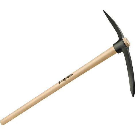 Piccone francese con occhio rotondo e manico realizzato in legno 91 cm -2.5 Kg