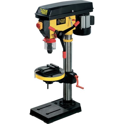 Tischbohrmaschine DPC 25E - 550 W - Höhe 1M - Schwanenhals 162.5 mm - FAR TOOLS - 111207 (1/5)
