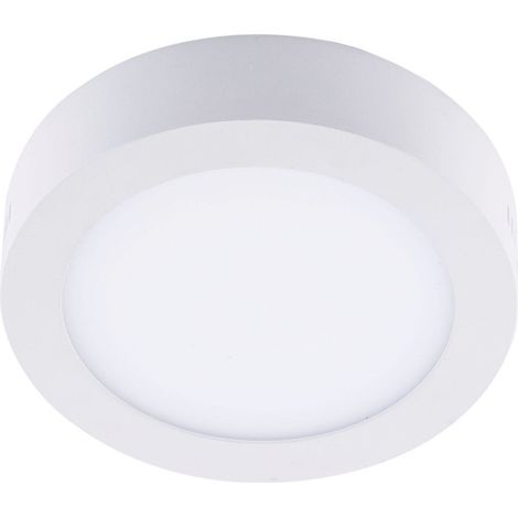 Downlight LED superficie redondo blanco 6W