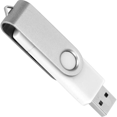 Clé USB 2 en 1 OTG avec Micro USB, Stockage de Données 64 Go Blanc CW1004064GB