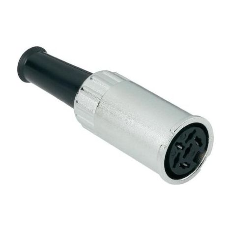 Bkl-electronic 0202010 Conector DIN Hembra Plateado