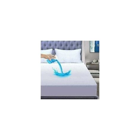 Wasserdichter Matratzenschoner 140 x 200 cm – 30 cm tiefe Tasche – Hypoallergen und milbenabweisend – Maschinenwaschbar bei 60 °C (1/5)