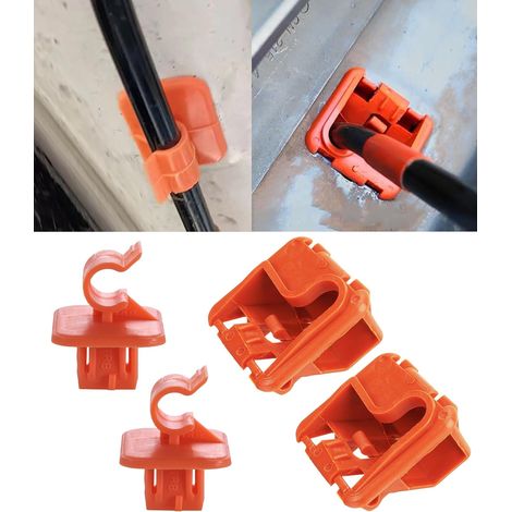 soportes de aislamiento para capó de coche, clip para coche, retenedor de clip para varilla de capó, clip de sujeción para varilla de capó, apto para capós de diferentes tipos de coches. (1/5)