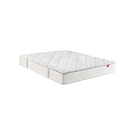 Matelas Epeda LOUNGE 4 200x200 cm ressorts ensachés Multi-Air ferme 3 zones hiver/été