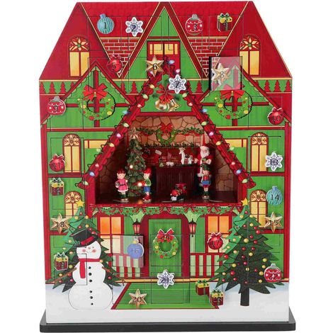 Negozio di babbo natale calendario dell'avvento da 37x10,5x50 (1/4)