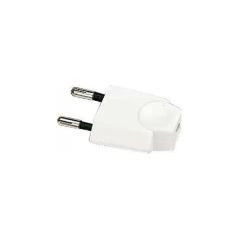 Lebenoid 6A 2P Spina Maschio Bianca Accessorio Elettrico