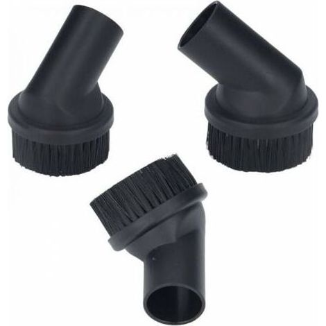 3 pièces aspirateur Brosse Ronde, 35mm/1.38in diamètre intérieur Brosse à poussière Ronde Accessoire pour aspirateur pour Nettoyer Les lacunes du canapé (1/4)