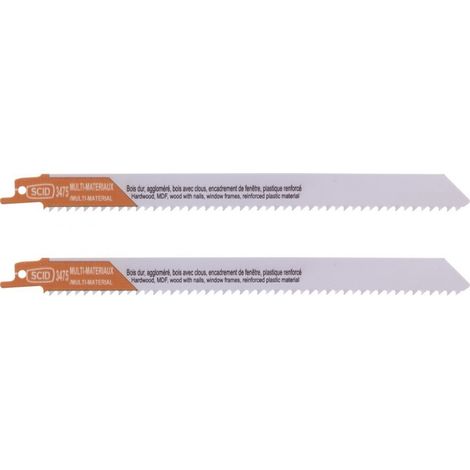 Sägeblatt für Stichsäge Bi-Metall Holz und Kunststoff 230 4,2 mm