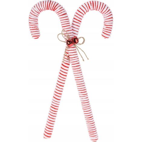 Home-Styling-Collection Bastoncino di zucchero rosso decorazione Natale