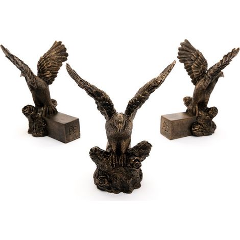 American Bald Eagle Plant Pot Feet - Set of 3 - L9.2 x W9.5 x H11.5 cm