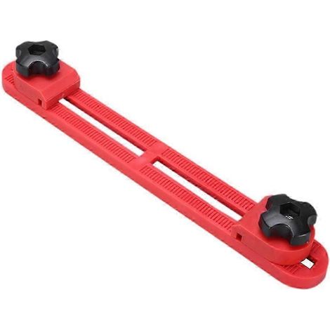 Rails de guidage pour scies électriques, rails de guidage de base pour machines de découpe de précision, dispositifs de positionnement pour fraisage de scies circulaires, rails de guidage réglables po (1/5)