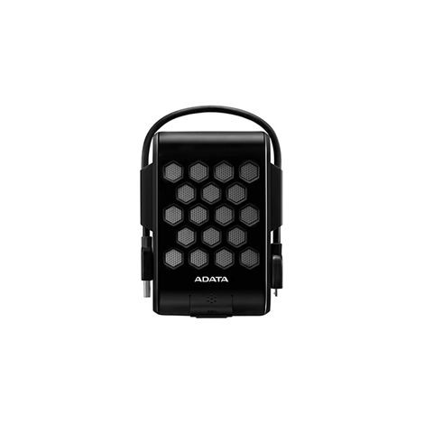 Adata  Disco duro portátil  HD720 - Caja de color + colgador negro  2000 GB  2,5"  USB 3.1  Negro  Resistente al agua, al polvo y a los golpes