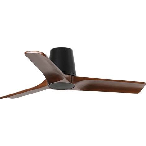 DC Ceiling Fan Heywood Tub S Black with Remote (1/4)