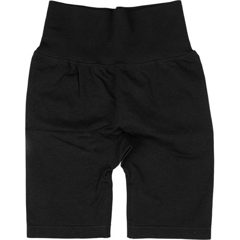 Pantalon de fitness taille haute pour femme, effet push-up, haute élasticité, séchage rapide, coupe ajustée, pantalon de yoga pêche populaire, noir, forme S (1/5)