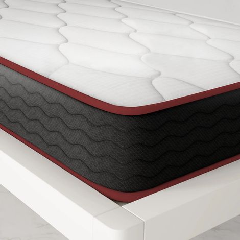 Bolli – Matelas mousse 90x200 – Épaisseur 16cm – Fermeté modérée – 7 zones de confort – Haute densité – Respirant pour sommeil réparateur