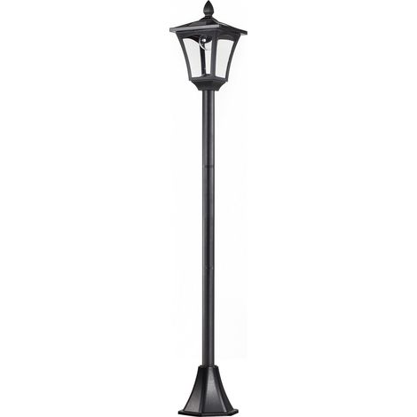 Lampadaire solaire JOAN noir (1/5)