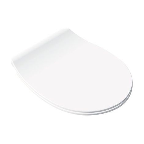 Abattant à frein de chute Fusion extra plat blanc - BEMIS (1/4)