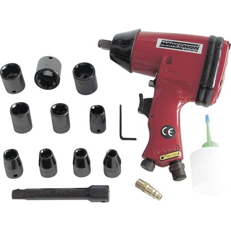 Brüder Mannesmann  M 1503 Druckluft-Schlagschrauber Werkzeugaufnahme: 1/2" (12.5 mm) Außenvierkant D (1/2)