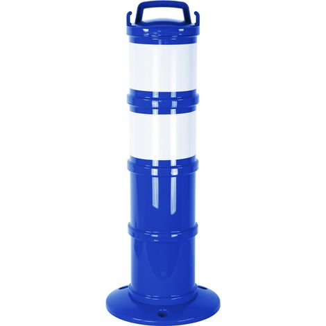 Balise de signalisation modulable Bleue avec deux bandes rétroréfléchissantes - 1090095 (1/3)