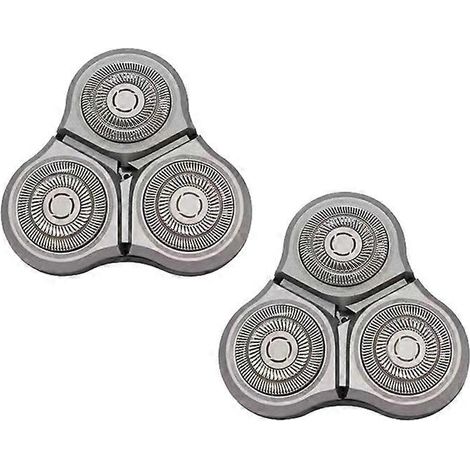 Lot de 2 têtes de rasoir de rechange pour Xiaomi Mijia S500C, S500 et S300 (MJTXD01SKS)