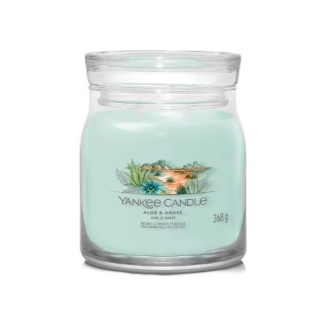 Yankee Candle - Bougie signature Aloe et Agave modèle moyen (1/3)