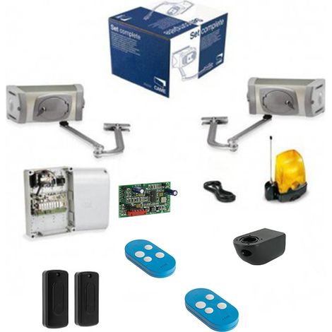 Came – Kit de motorisation de portail battant jusqu'à 4m – Moteur 230V – Charge max 540Nm – Technologie encodeur – 8K01MB009 (1/3)