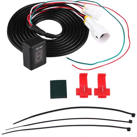 Support de fiche ECU moto, afficheur numérique à 6 vitesses pour FZ-16, FZ-S, FZ400 (1/5)